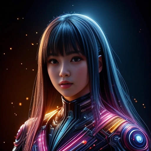 Pao mise en page internet vidéo illustration 3d serveur IA générative AI freelance paris studio de création magazines F2MSZD90